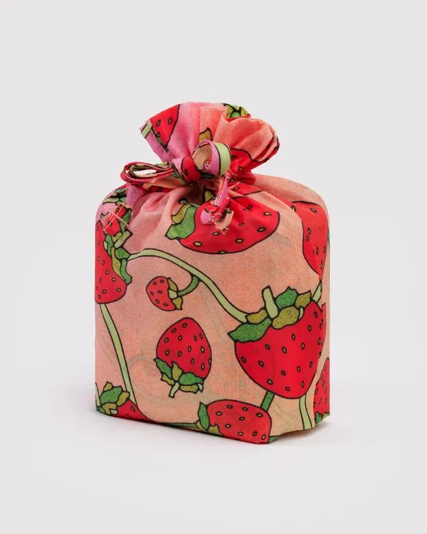 Standard Baggu Set of 3 - Carrots & Berries - Material: ripstop-polyester