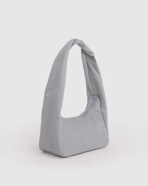 Small Nylon Meringue Bag - Fog - Size: OS