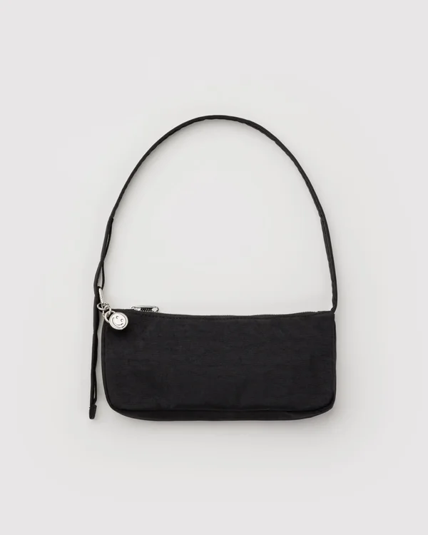 Nylon Pochette - Black - Material: heavyweight-nylon