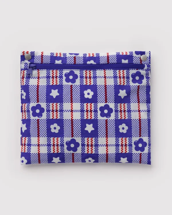Cloud Carry-On - Market Plaid Blue - Size: OS