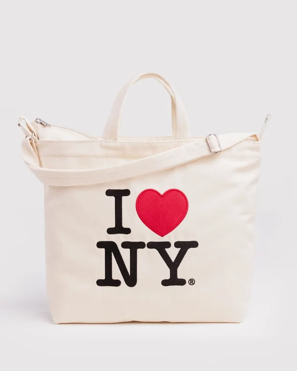 Horizontal Zip Duck Bag - I Love NY - Size: OS