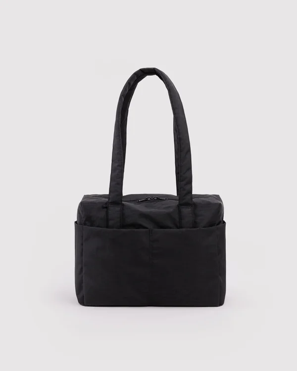 Everyday Cloud Bag - Black - Material: heavyweight-nylon