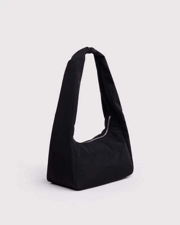 Small Nylon Meringue Bag - Black - Size: OS